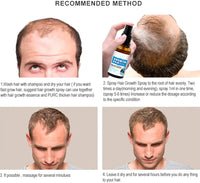 Disaar Vegan Ginseng Root Hair Growth Spray 30ml (DS4002) | Natural Hair Strengthener & Anti-Hair Loss Treatment