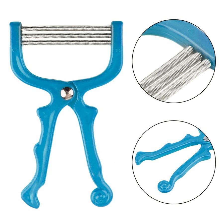 Face Hair Remover Epilator – Handheld Spring Face EpiRoller for Facial Hair Removal