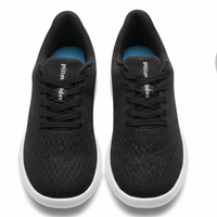 Men’s Lightweight Breathable Mesh Sneakers – Casual Walking & Everyday Comfort Shoes | Black | Size 37