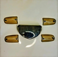 Indicator Cover & Backlight Cover for 70cc Bikes – Crystal White