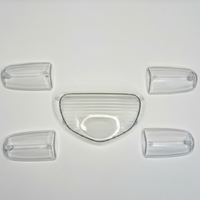 Indicator Cover & Backlight Cover for 70cc Bikes – Crystal White