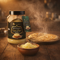 Barkat Buffalo Desi Ghee – Premium Traditional Pure Ghee for Cooking, Frying & Sweets | Rich Aroma Natural Taste Airtight Jar