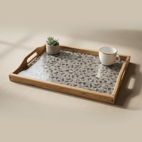 wooden tray, serving tray, breakfast tray, food serving tray, tea tray, coffee tray, wooden serving tray, kitchen tray, home decor tray, rustic tray, modern tray, handmade wooden tray, premium tray, decorative tray, dining tray, snack tray, tray for bed, lap tray, farmhouse decor, minimal decor, storage tray, organizer tray, table tray, party serving tray, catering tray, durable tray, eco friendly tray, natural wood tray, stylish tray, home essentials, gift tray, housewarming gift, luxury tray, multi purpos