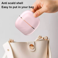 Mini Hair Straightening Comb Wireless Charging Portable Multifunctional Hair Care Styling Comb