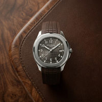 Patek Philippe Mens Watch Luxury Design With Comfortable Silicone Strap Water Resistant Date Feature