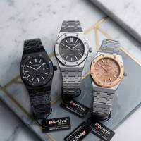 Portive Mens Watch Stylish Chronograph Design With Comfortable Strap