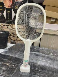 Rechargeable Mosquito Racket With Box & Stand – Electric Insect Killer Bat For Indoor And Outdoor Use | Insects Killer | Mosquito Killer Racket (Random Color)
