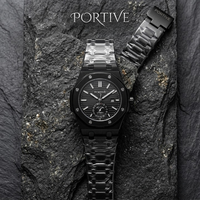 Portive Mens Watch Stylish Chronograph Design With Comfortable Strap