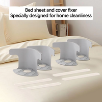 4Pcs Bed Corner Sheet Grippers Heavy Duty Mattress Straps Non Slip Sheet Holders Secure Bed For All Sizes