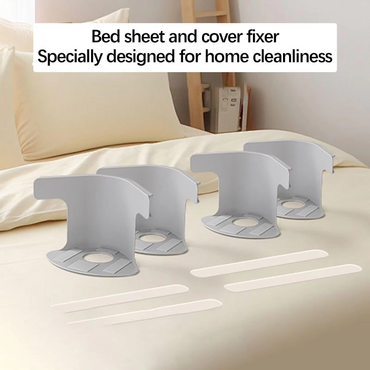 4Pcs Bed Corner Sheet Grippers Heavy Duty Mattress Straps Non Slip Sheet Holders Secure Bed For All Sizes