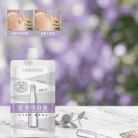 OMENFEE Cold White Skin All Over Whitening Lotion | Intensive Body Brightening Serum | Dark Spot Corrector & Skin Tone Enhancer