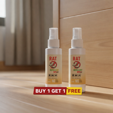 Rat Repellent Spray 50ml – Natural, Safe & Non-Toxic Rodent Deterrent for Home, Kitchen, Car, and Storage Areas