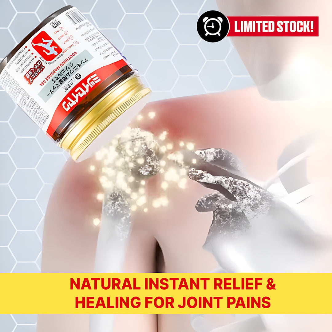 MELODINE Japanese Soothing Massage Gel – Muscle & Joint Pain Relief Cream for Shoulder, Neck, Back & Knee – Fast-Absorbing Herbal Formula (Buy 1 GET 1 FREE)