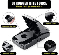 Heavy Duty Reusable Plastic Mouse Trap Durable Safe Effective And Long Lasting Mouse Catcher For Rodent Control