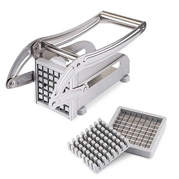 Stainless Steel French Fries Potato Cutter Double Blade High