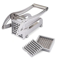 Stainless Steel French Fries Potato Cutter Double Blade High