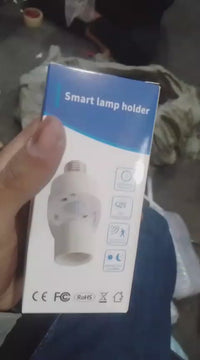 Infrared Motion Sensor Lamp Holder – 360° Smart Light Socket with Automatic On/Off Detection